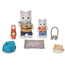 Action Figures - SYLVANIAN FAMILIES - Son and Baby Cat Latte - Secret