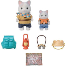 Action Figures - SYLVANIAN FAMILIES - Son and Baby Cat Latte - Secret