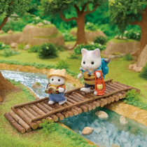 Action Figures - SYLVANIAN FAMILIES - Son and Baby Cat Latte - Secret