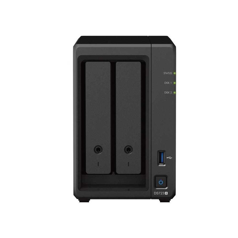 Nas- Synology - DS723+ - 2 -Bay - 2GB RAM