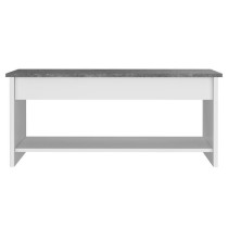 HAPPY Lifting Coffee Table - White and Gray - L 50 cm