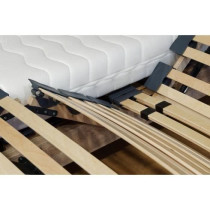 Ensemble relaxation matelas + sommiers électriques 2x80x200 - Mousse