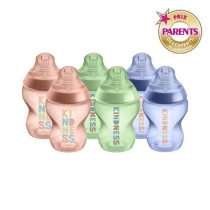 TOMMEE TIPPEE - Pack of 6 Closer to Nature bottles - Anti-Colic valve