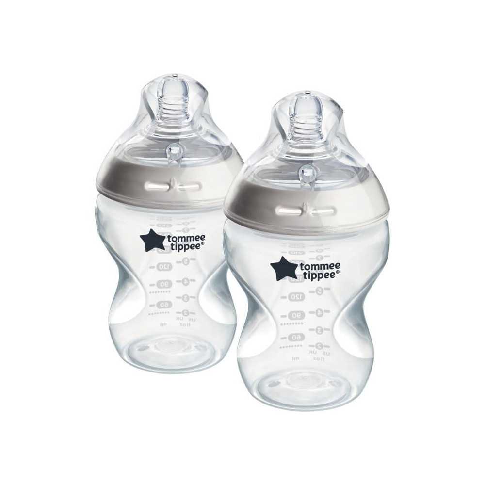 Baby Bottles - TOMMEE TIPPEE - NATURAL START - 260 ml - Anti-colic - B