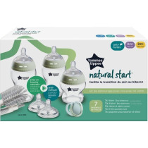 Baby Bottle Set - TOMMEE TIPPEE - NATURAL START - Glass - Anti-colic b