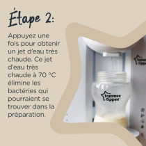 TOMMEE TIPPEE Perfect Prep - bottle preparer - new hot shot feature -