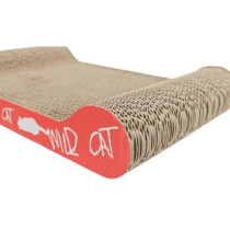 TRIXIE Wild Cat Scratching Post Plate - Orange - For Cat