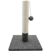 Scratching post - TYROL - 404113 - Single - Grey and white - 42cm