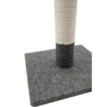 Scratching post - TYROL - 404113 - Single - Grey and white - 42cm