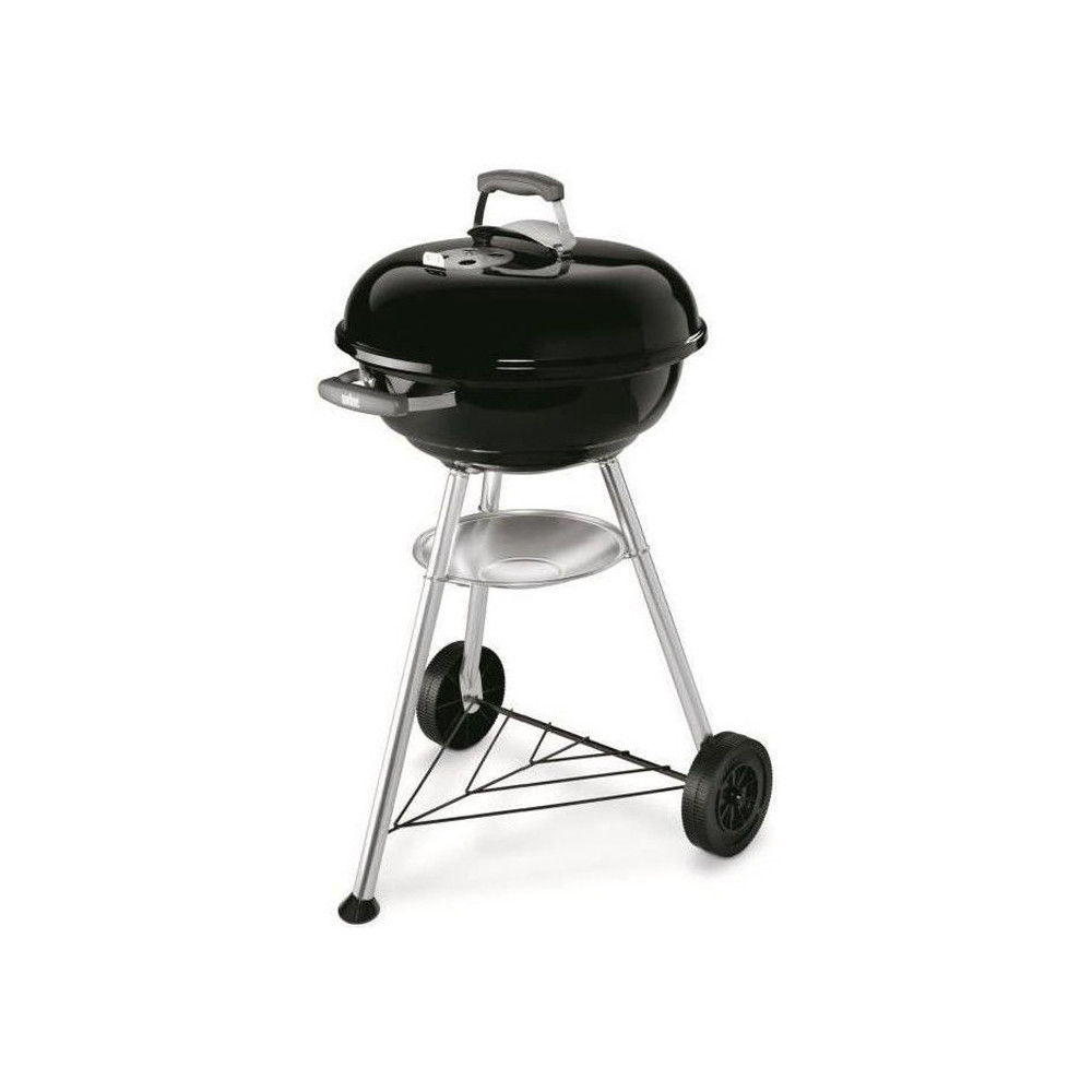 Coal barbecue weber compact kettle 47 cm - black