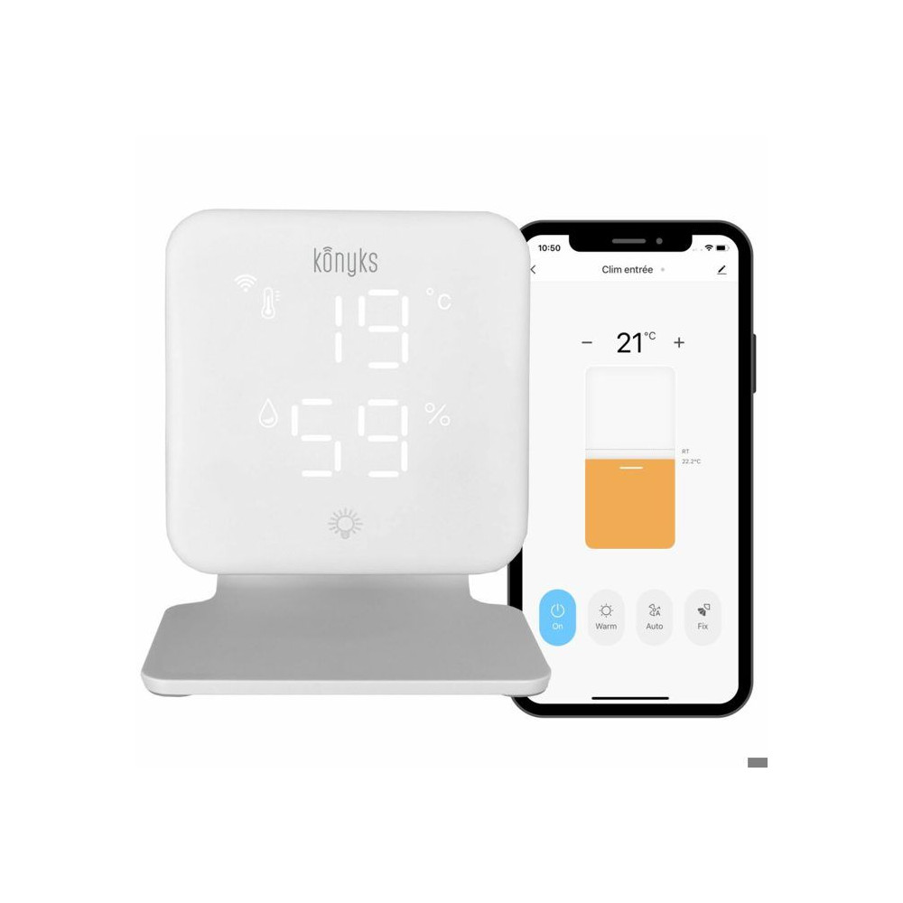 Thermostat Wi-Fi pour Pompes a Chaleur et Climatiseurs