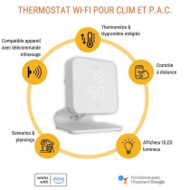 Thermostat Wi-Fi pour Pompes a Chaleur et Climatiseurs