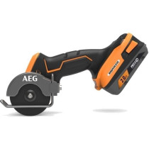 AEG - Mini scie multi-matériaux SUBCOMPACT 18V BRUSHLESS, disque 76 m