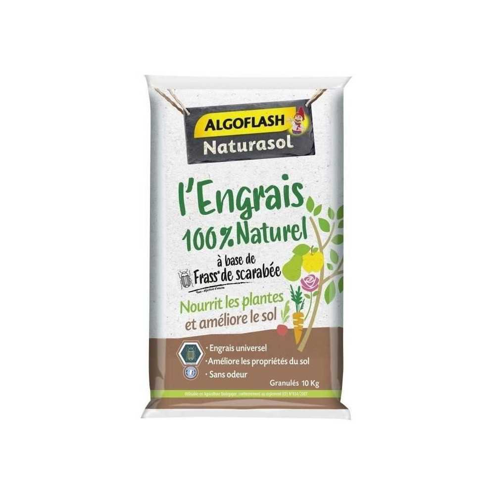 Full 100% natural fertilizer based on scarab fass - Algoflash Naturaso