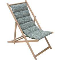 JARDIN PRIVATE - Padded deck chair Norwegian avocado - water-repellent