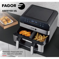 Oil-free fryer - FAGOR - Airfryer FGF10 - 10L - 2400 W - Touch screen