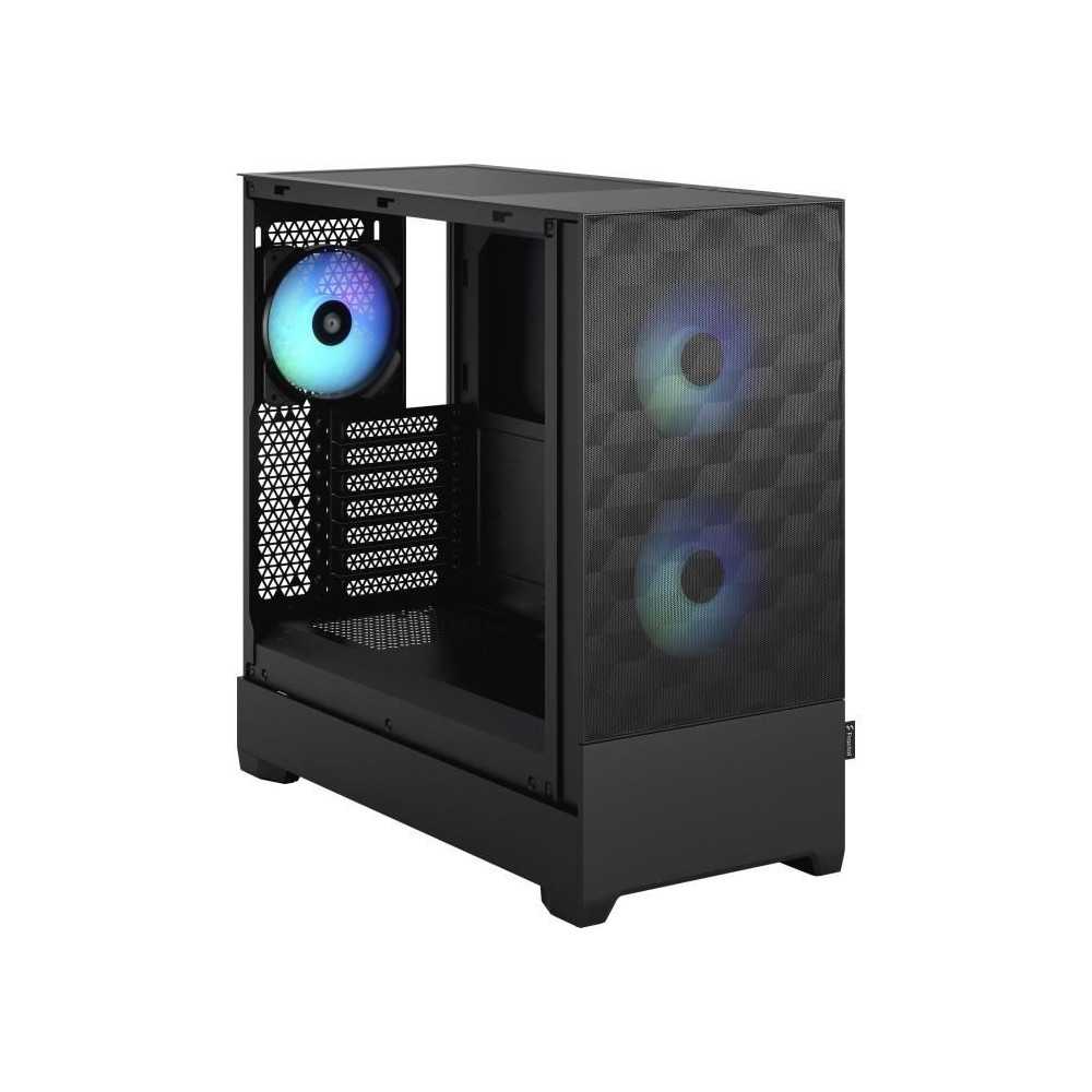 PC case - FRACTAL DESIGN - Pop Air RGB Black TG - Black (FD-C-POR1A-06