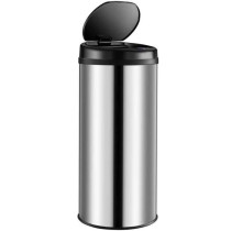 KITCHEN MOVE Automatic kitchen trash can - Stainless steel - Silver -