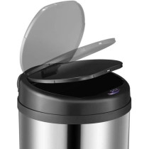 KITCHEN MOVE Automatic kitchen trash can - Stainless steel - Silver -