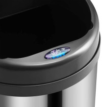 KITCHEN MOVE Automatic kitchen trash can - Stainless steel - Silver -