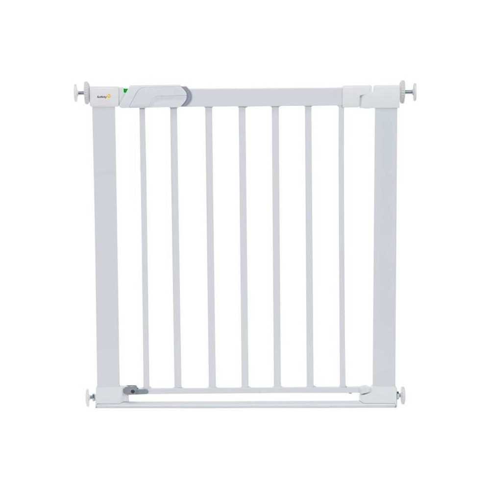 SAFETY 1ST Flat Step Barrier Metal Child Safety Barrier - White