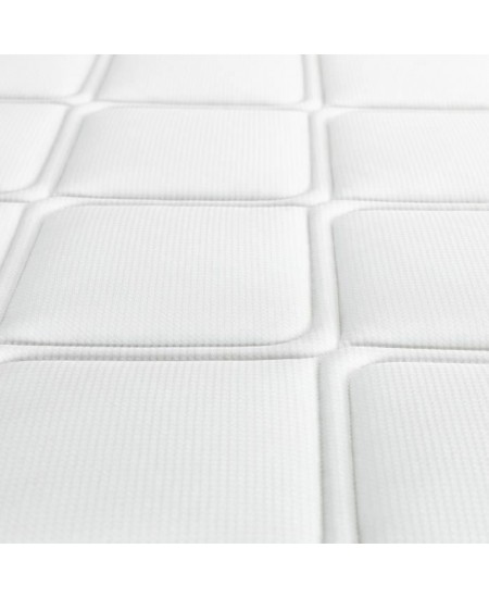 Matelas 160x200cm - 660 Ressorts ensachés - mémoire de forme - 5 zones de confort - 22cm - DEKO DREAM Magnifique