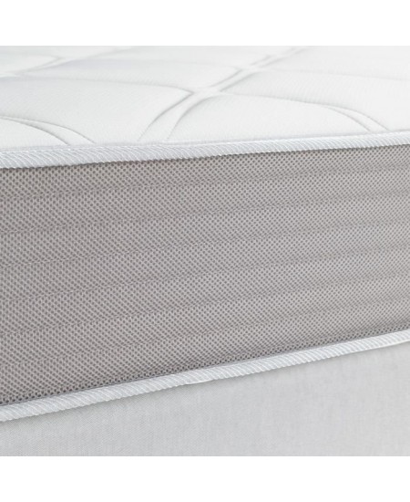 Matelas 160x200cm - 660 Ressorts ensachés - mémoire de forme - 5 zones de confort - 22cm - DEKO DREAM Magnifique