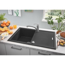 Composite sink with drainer - GROHE - K200