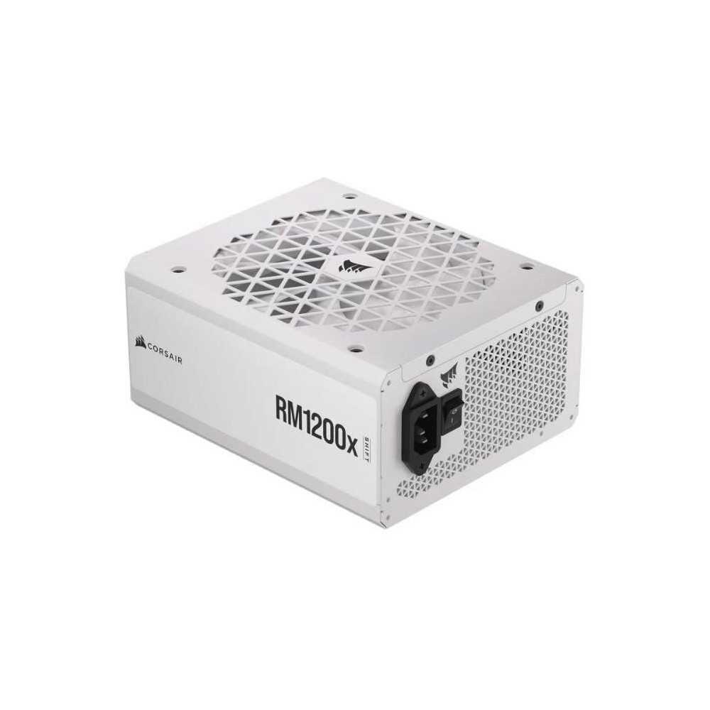 CORSAIR - Power supply - RM1200x Shift White Cybenetics - Fully modula