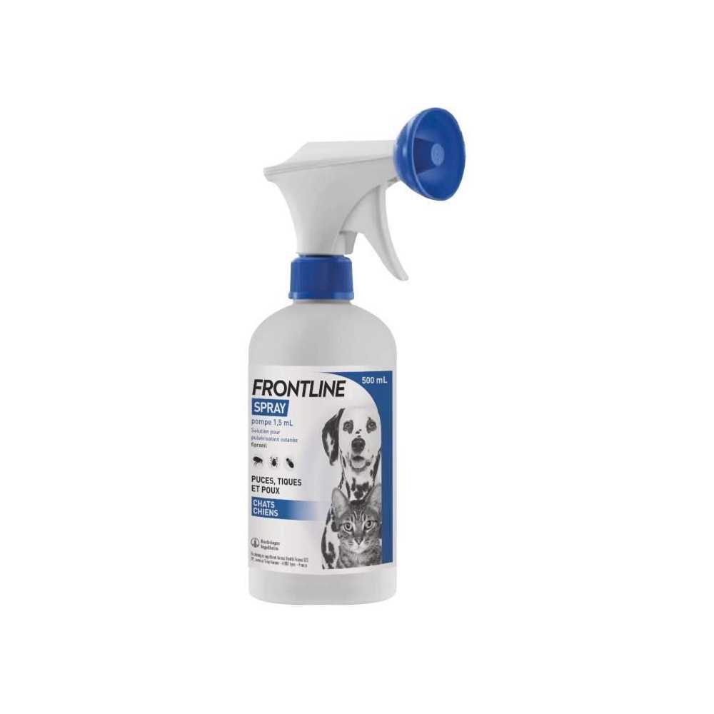 FRONTLINE Spray - Anti-flea and anti-tick for dogs and cats - 250 ml