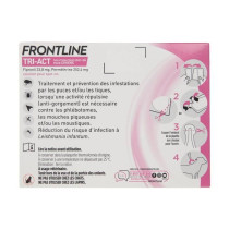 FRONTLINE 3 Tri-Act pipettes - For dogs from 2 to 5 kg