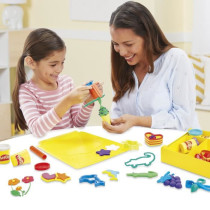 Play-Doh - Super accessory box and 5 plasticine jars of 56g each