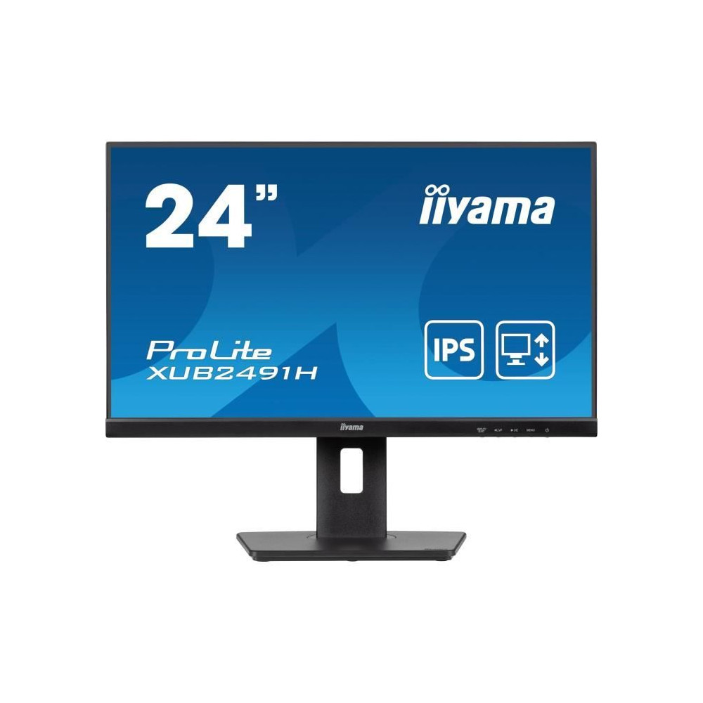 Écran PC - IIYAMA - XUB2491H-B1 - 23,8 FHD - IPS - 100Hz - 0,5ms - HD