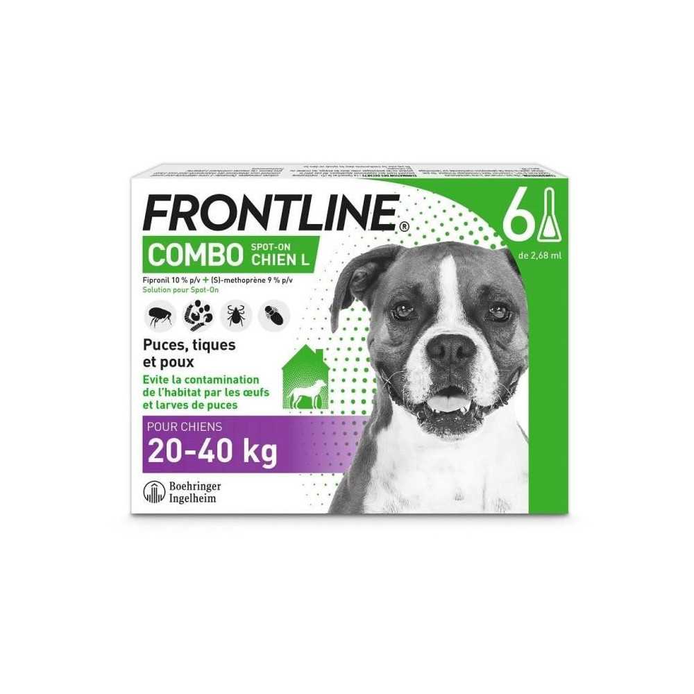 Frontline Combo Dog L 6 pipettes