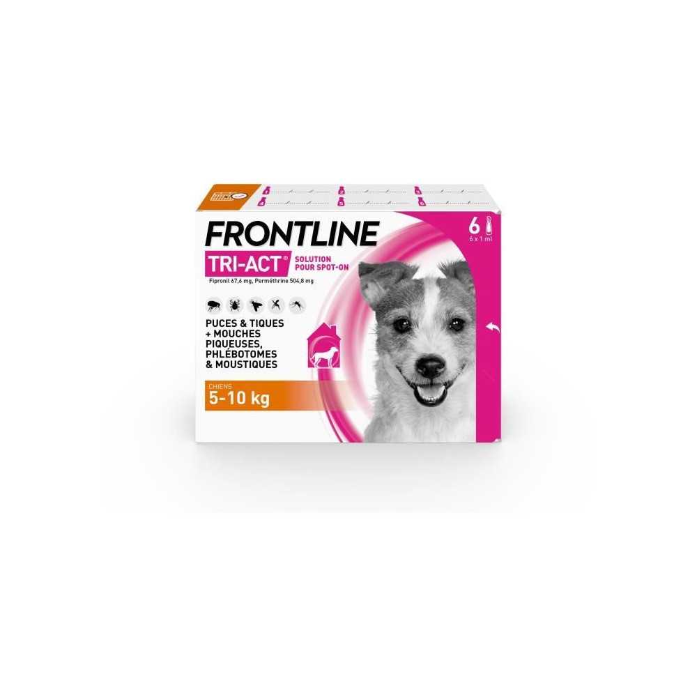 FRONTLINE TRI-ACT 5-10kg - 6 pipettes