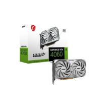 MSI - Graphics Card - RTX 4060 VENTUS 2X WHITE 8G OC (912-V516-032)