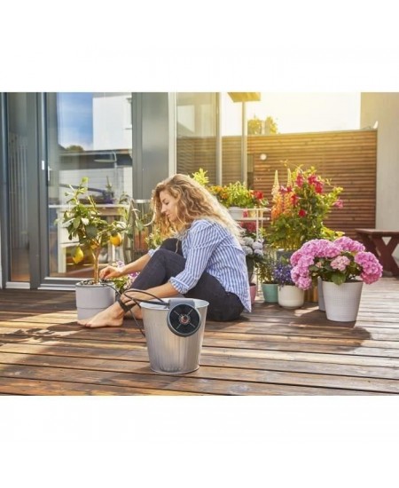 GARDENA AquaBloom - Solution d'arrosage automatique solaire pour 20 plantes