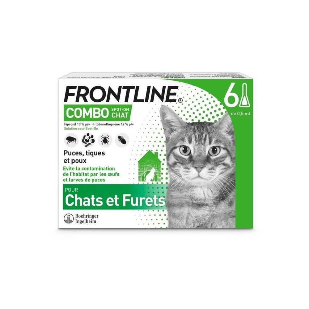 Frontline Combo Chats and Ferrets 6 pipettes