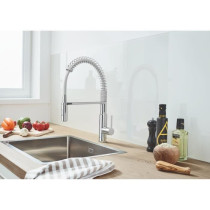 GROHE TAP Kitchen Sink GET, Mixer Monocomande 2 Jets, Tap with Profess