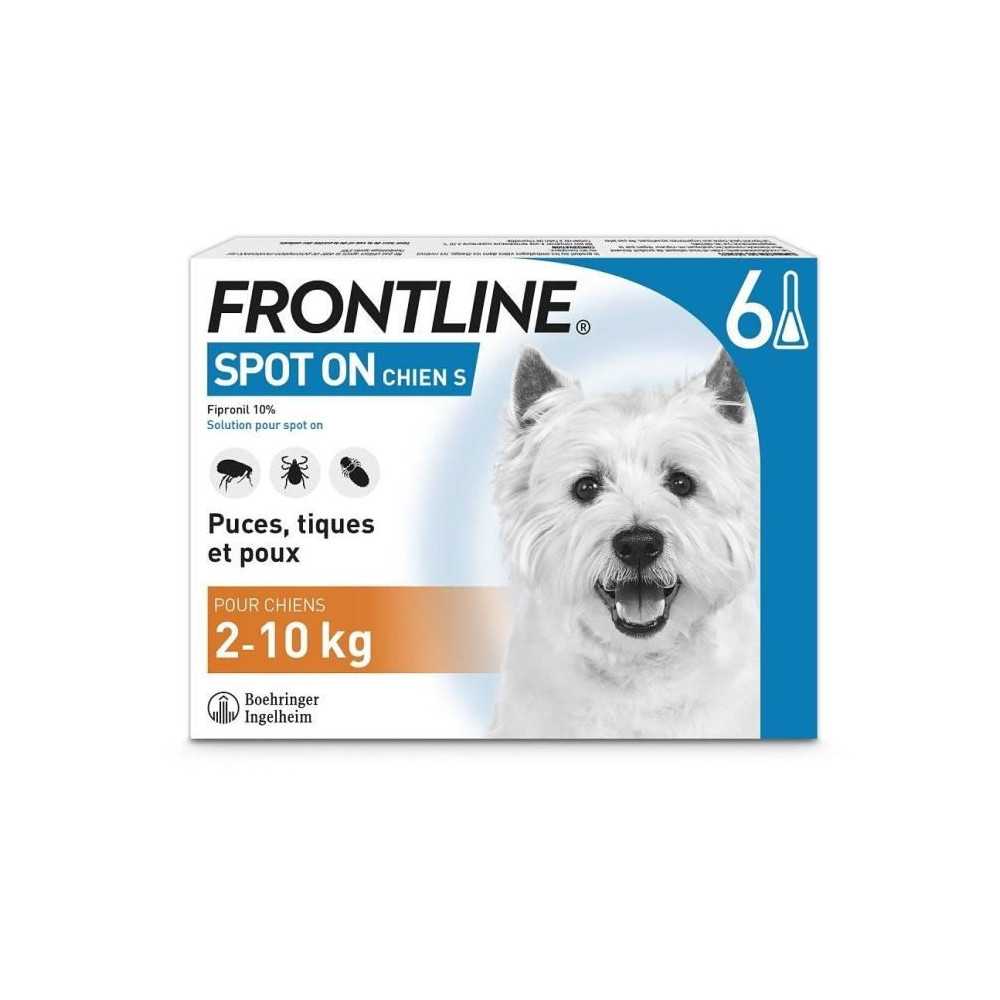 FRONTLINE Spot On dog 2-10kg - 6 pipettes