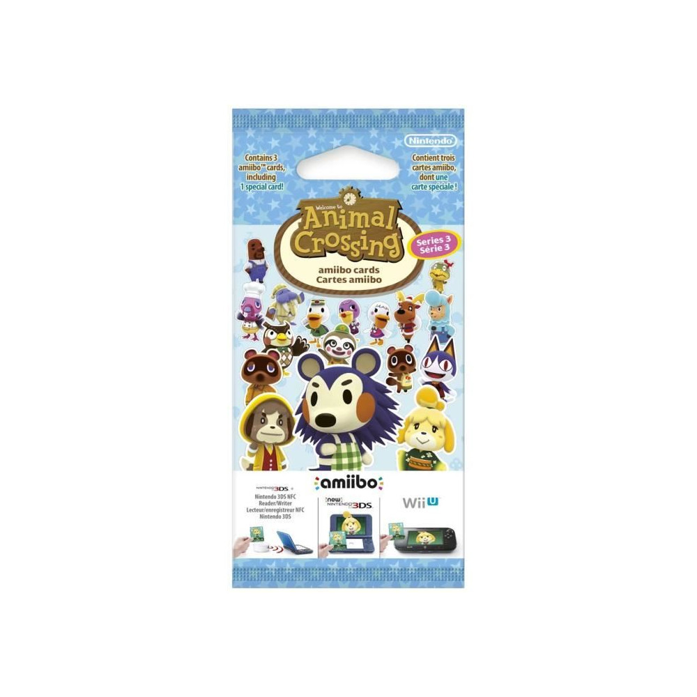 Pack of 3 Animal Crossing Cards Series 3