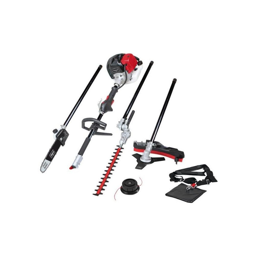 SCHEPPACH 52CC 4 in 1 petrol brush cutter (brush cutter, pruner, hedge