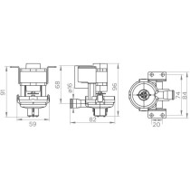 Pompe de relevage de condensats - SFA - Sanicondens Clim Cassette - 12