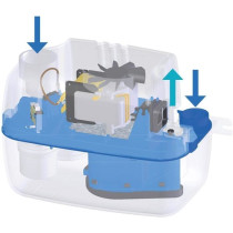 Pompe de relevage de condensats - SFA - Sanipompe Condensats - Chaudie