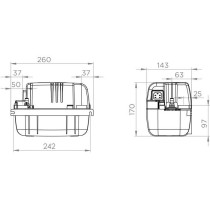 Pompe de relevage de condensats - SFA - Sanipompe Condensats - Chaudie