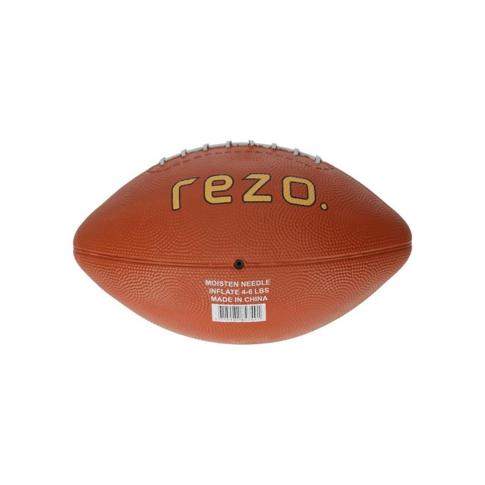 Ballon de football américain - REZO - Caoutchouc - Taille 3 - Marron