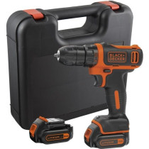 BLACK & DECKER Cordless screwdriver with 2 batteries and a 10.8 V box