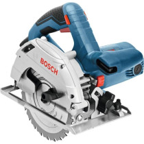 Bosch Professional Circular saw - GKS 165 in cardboard box with 1 wood