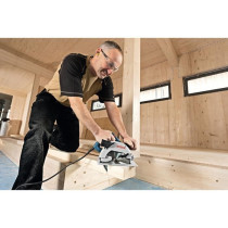 Bosch Professional Circular saw - GKS 165 in cardboard box with 1 wood