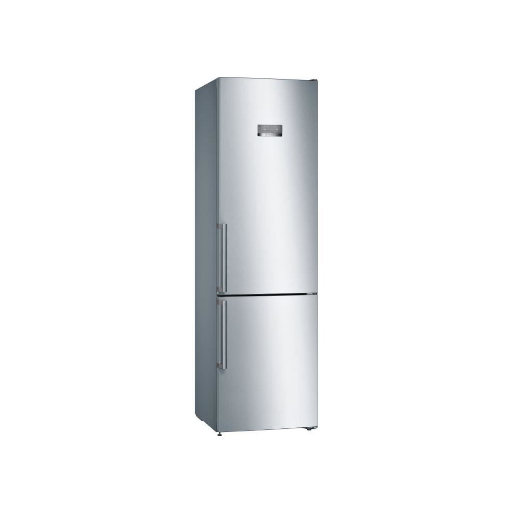 Réfrigérateur combiné pose-libre BOSCH - SER4 - Inox look - Vol.tot